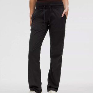 NWT Lululemon Black Dance Studio Mid-Rise Pant - Regular, Size 4